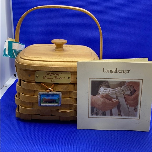 Longaberger Dresden Basket 2003 - Picture 1 of 5